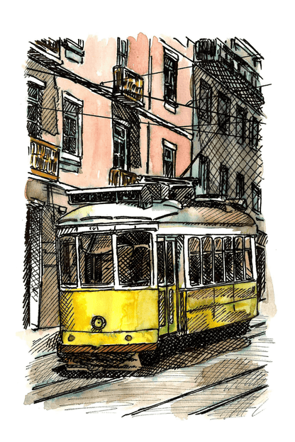 illustration lisbonne